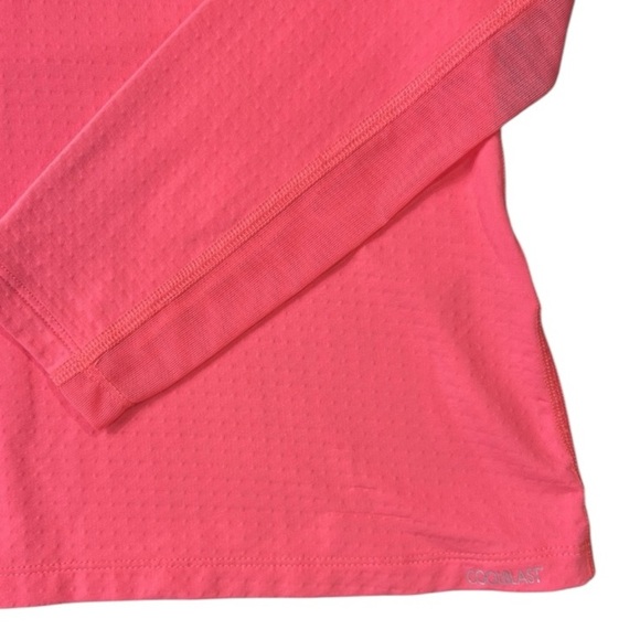 Dover Saddlery CoolBlast 100 Ladies Notch-V Long Sleeve Top Siesta/White Small - Picture 13 of 13